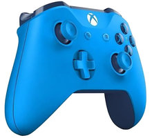 Microsoft Xbox ONE Gamepad, bezdrátový, modrý (Xbox ONE)_2065761191
