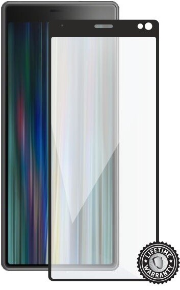 ScreenShield ochrana displeje Tempered Glass pro Sony Xperia 10 Plus (i4213) (Full cover), černá_1976321530