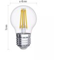 Emos LED žárovka Filament Mini Globe 6W, 810lm, E27, neutrální bílá_996252827