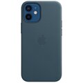 Apple kožený kryt s MagSafe pro iPhone 12 mini, modrá