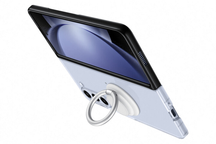 Samsung průhledný kryt s odnímatelným úchytem na příslušenství pro Galaxy Z Fold5, transparentní_421059647