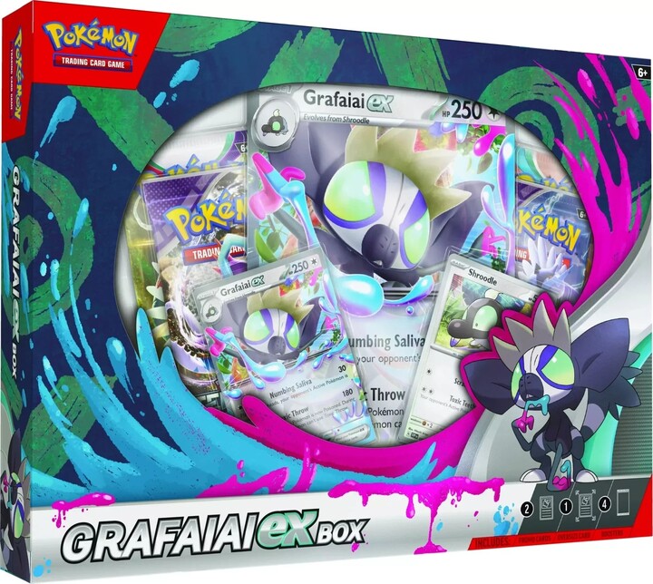 Karetní hra Pokémon TCG: Grafaiai ex Box_1080353830