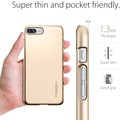 Spigen Thin Fit pro iPhone 7 Plus, champagne gold_2090157422