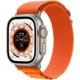 Apple Watch Ultra, 49mm, Cellular, Titanium, Orange Alpine Loop - Small