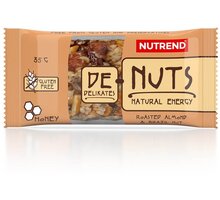 Nutrend DeNuts, tyčinka, pražené mandle/para ořechy, 35g
