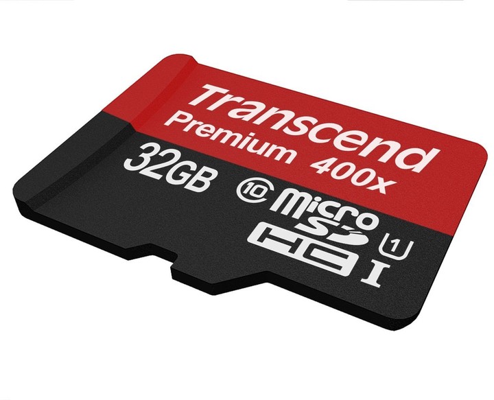 Transcend Micro SDHC Premium 400x 32GB 60MB/s UHS-I + SD adaptér_579462629