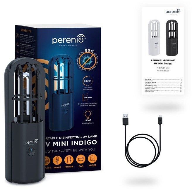 UV lampa Perenio - UV Mini Indigo Black_211953592