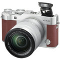 Fujifilm X-A3 + XC 16-50mm, stříbrná/hnědá_751251109