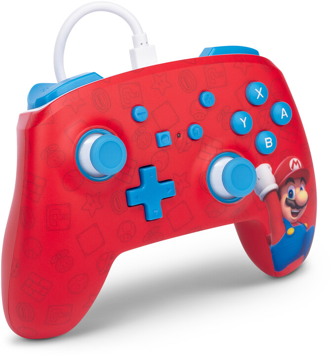 PowerA Enhanced Wired Controller, Woo-hoo! Mario (SWITCH)_1796517842
