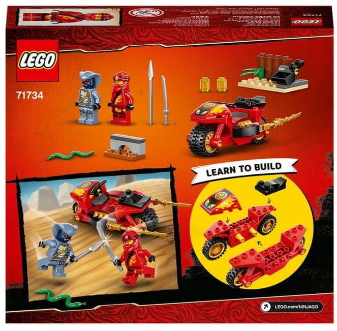 LEGO® NINJAGO® 71734 Kaiova motorka s čepelemi_1722234463