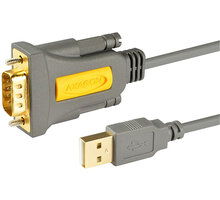 AXAGON USB2.0 - sériový RS-232 screw adapter 1,5m_2081314186