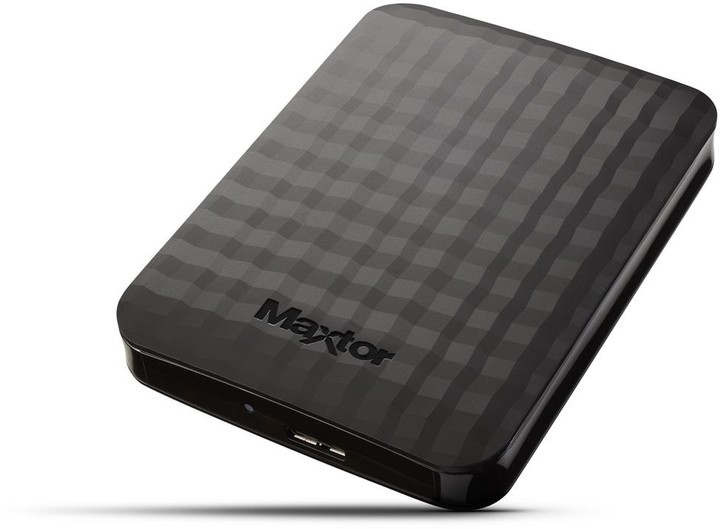Maxtor M3 Portable - 500GB, černá_1614801506