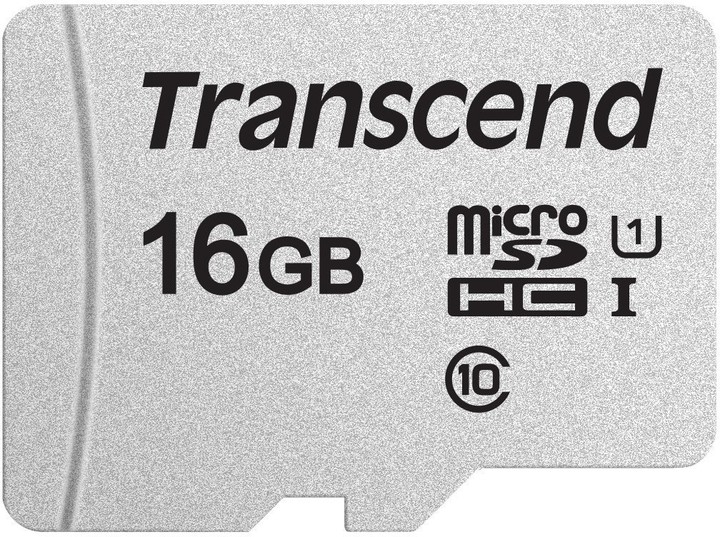 Transcend Micro SDHC 300S 16GB 95MB/s UHS-I U1 + SD adaptér_1722701834