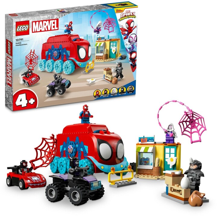 Extra výhodný balíček LEGO® DUPLO Marvel 10791 Mobilní základna týmu a 10790 Spideyho tým v majáku_1421333502