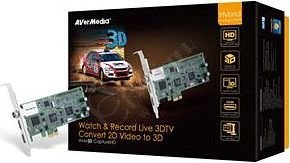 AVerTV 3D Capture HD, Analog, 3DTV, HDTV, HDMI, anténa, dálkové ovládání, PCI-e_300964240