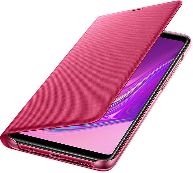 Samsung flipový kryt pro Samsung Galaxy A9 2018, růžová_1741341834