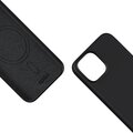 EPICO silikonový zadní kryt s podporou MagSafe pro iPhone 15 Plus, černá_533810176