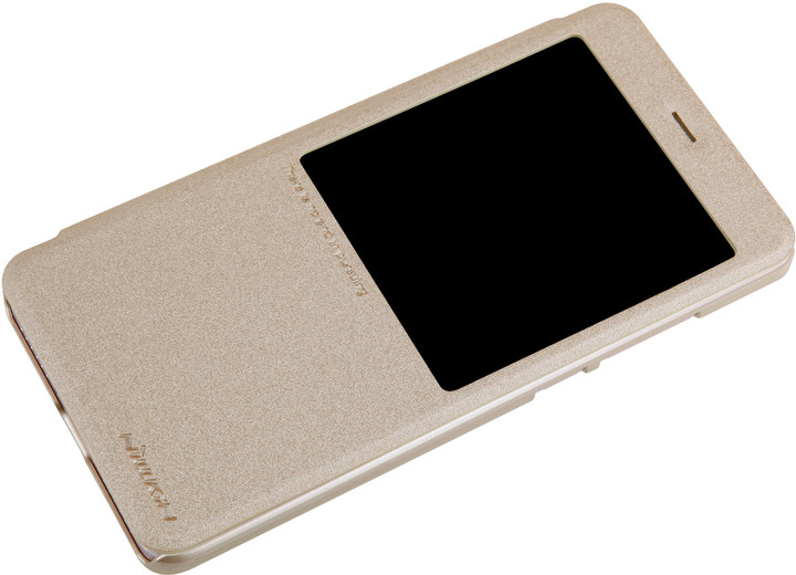 Nillkin Sparkle Leather Case pro Xiaomi Redmi Note 4, zlatá_310956906