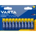 VARTA baterie Longlife Power AA, 7+3ks