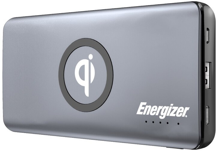 Energizer powerbanka, bezdrátová, USB-C, 1x USB, 10000mAh, černá_348006078