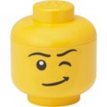 Úložný box LEGO Hlava - mrkající chlapec (mini)_707163557