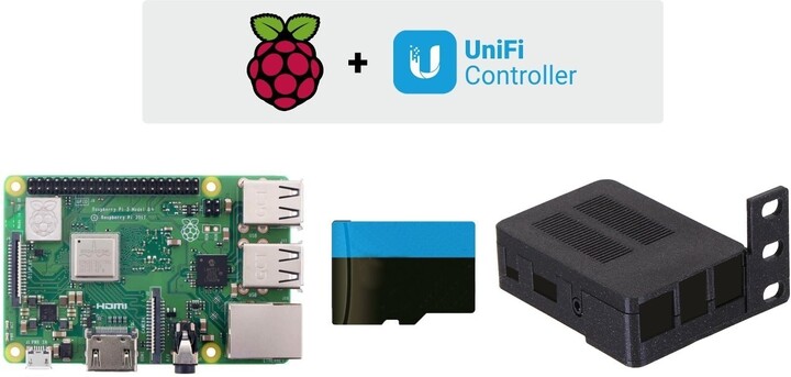 Raspberry Pi 3B+ UniFi Controller, rackmount_1184445888