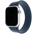 FIXED silikonový řemínek pro Apple Watch, 38/40mm, elastický, velikost L, modrá_1997319311