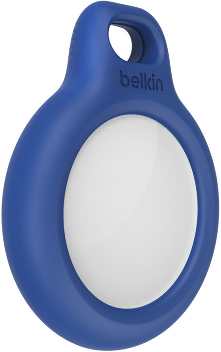 Belkin bezpečné pouzdro na Apple AirTag s kroužkem, modrá_610626730