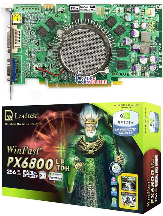 Leadtek Winfast PX6800LE TDH 256MB, PCI-E_915534090