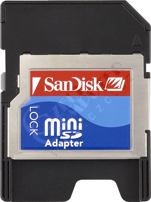 SanDisk miniSD adaptér | CZC.cz