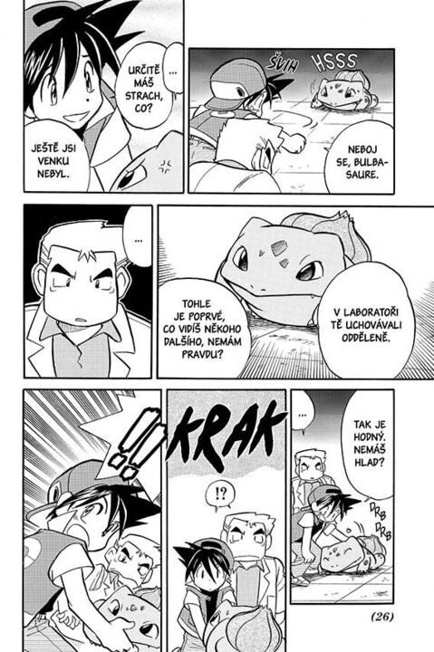 Komiks Pokémon - Red and Blue, 1.díl, manga