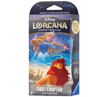 Karetní hra Lorcana: The First Chapter - Sapphire / Steel Starter Deck 04050368981684