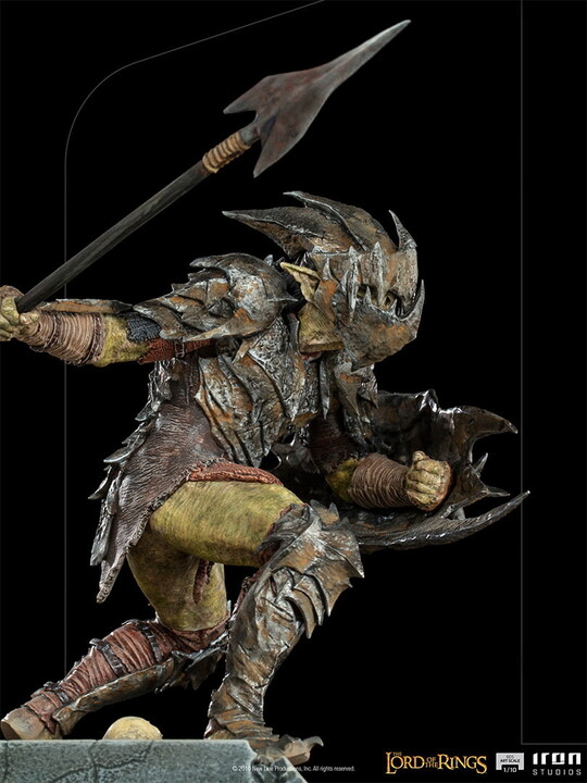 Figurka Iron Studios Lord of the Rings - Armored Orc BDS Art Scale, 1/10_2050735701