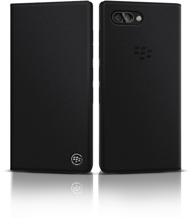 BlackBerry KEY2 flipové pouzdro, černá_1555431486