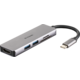 D-Link USB-C Hub 5v1, HDMI, čtečka karet SD/microSD