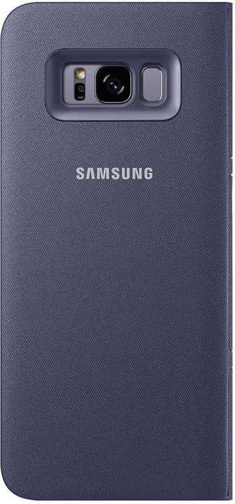 Samsung S8+, Flipové pouzdro LED View, violet_65958355