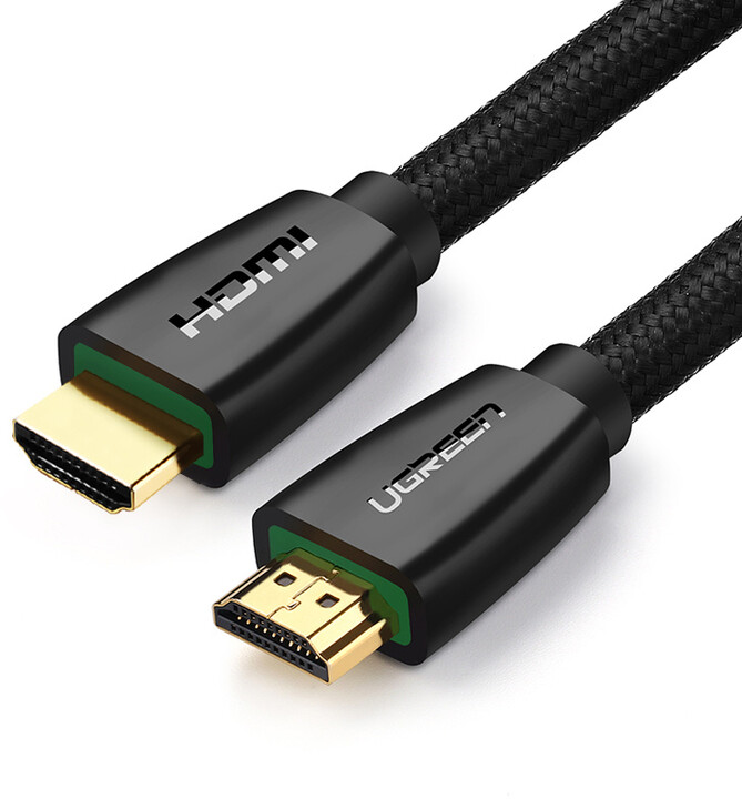 UGREEN kabel HDMI 2.0 propojovací (M/M), 2m, černá_1817455768