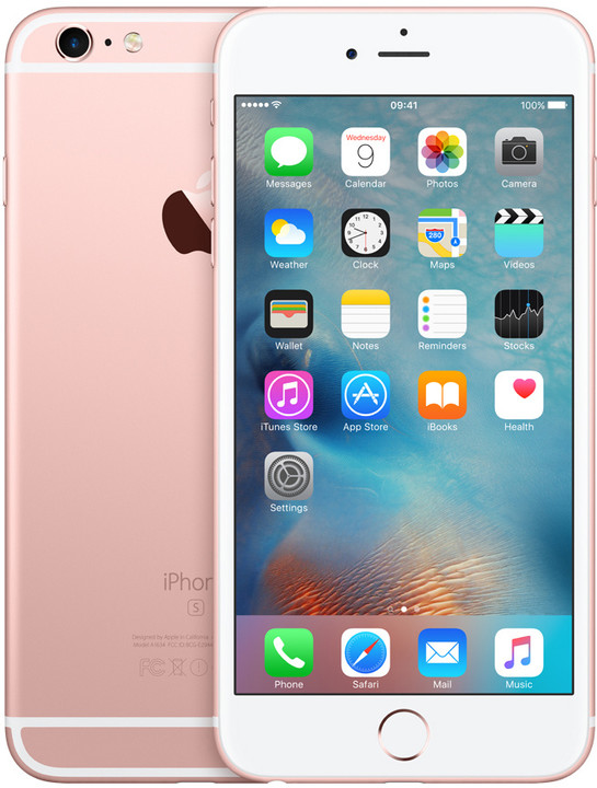 Apple iPhone 6s Plus 16GB, růžová/zlatá_910641605