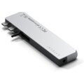 Satechi Pro Hub Max, USB4, HDMI 4K 60Hz, USB-A3.0, micro/SD, Ethernet, USB-C, Audio), stříbrná_1582606781