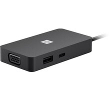 Microsoft Surface USB-C Travel Hub, černá_319276730