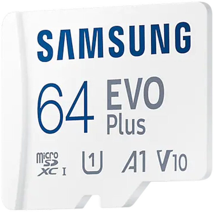 Samsung EVO Plus SDXC 64GB UHS-I (Class 10) + adaptér_608482679