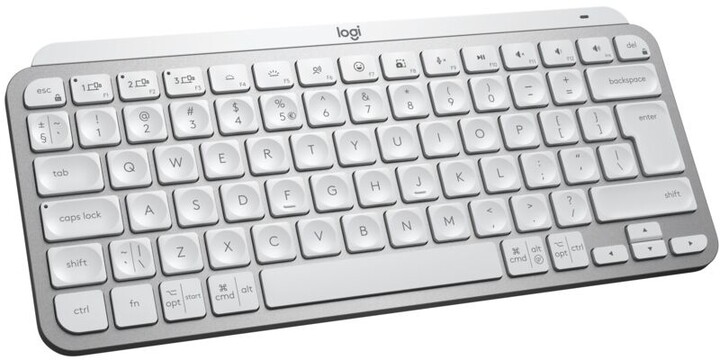 Logitech MX Keys Mini, CZ, šedá