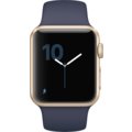 Apple Watch Series 38mm Gold Aluminium Case with Midnight Blue Sport Band_385940157