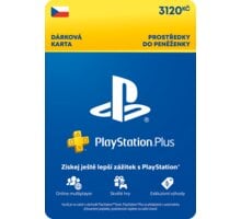 Karta PlayStation Plus Premium 12 měsíců - Dárková karta 3 120 Kč - elektronicky O2 TV HBO a Sport Pack na dva měsíce