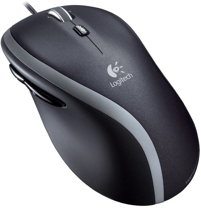 Logitech Corded Mouse M500, černá_610016473