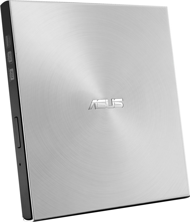 ASUS SDRW-08U7M-U + 2x M-Disk, slim, externí, stříbrná_833057124