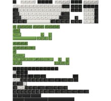 Akko Panda, 227 kláves, MDA, černé/bílé/zelené_1913821103