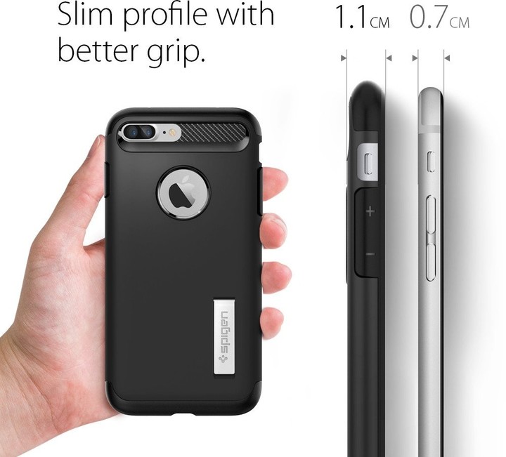 Spigen Slim Armor pro iPhone 7 Plus, black_510797658