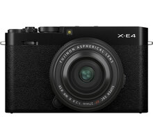 Fujifilm X-E4 + XF27mm, černá Poukaz 200 Kč na nákup na Mall.cz