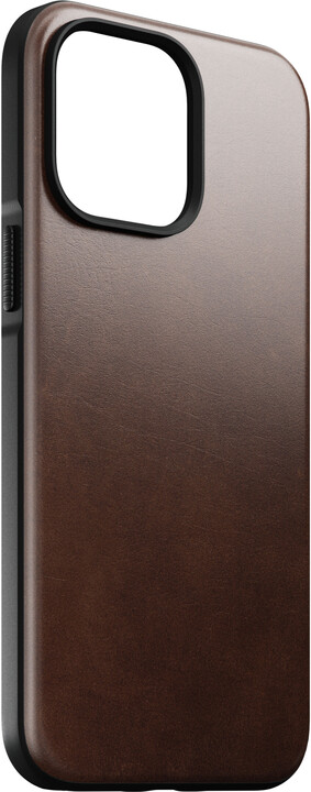Nomad kožený zadní kryt MagSafe pro Apple iPhone 14 Pro Max, hnědá_1187575239